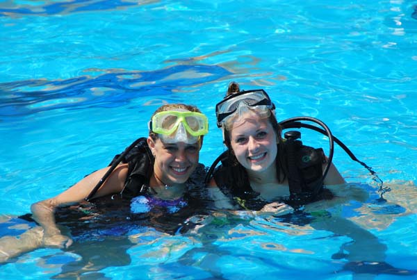 I always wanted to learn to scuba dive